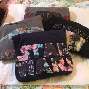 🎉Lot of FOUR(4) Star Wars Batman Torrid T-shirt🎉